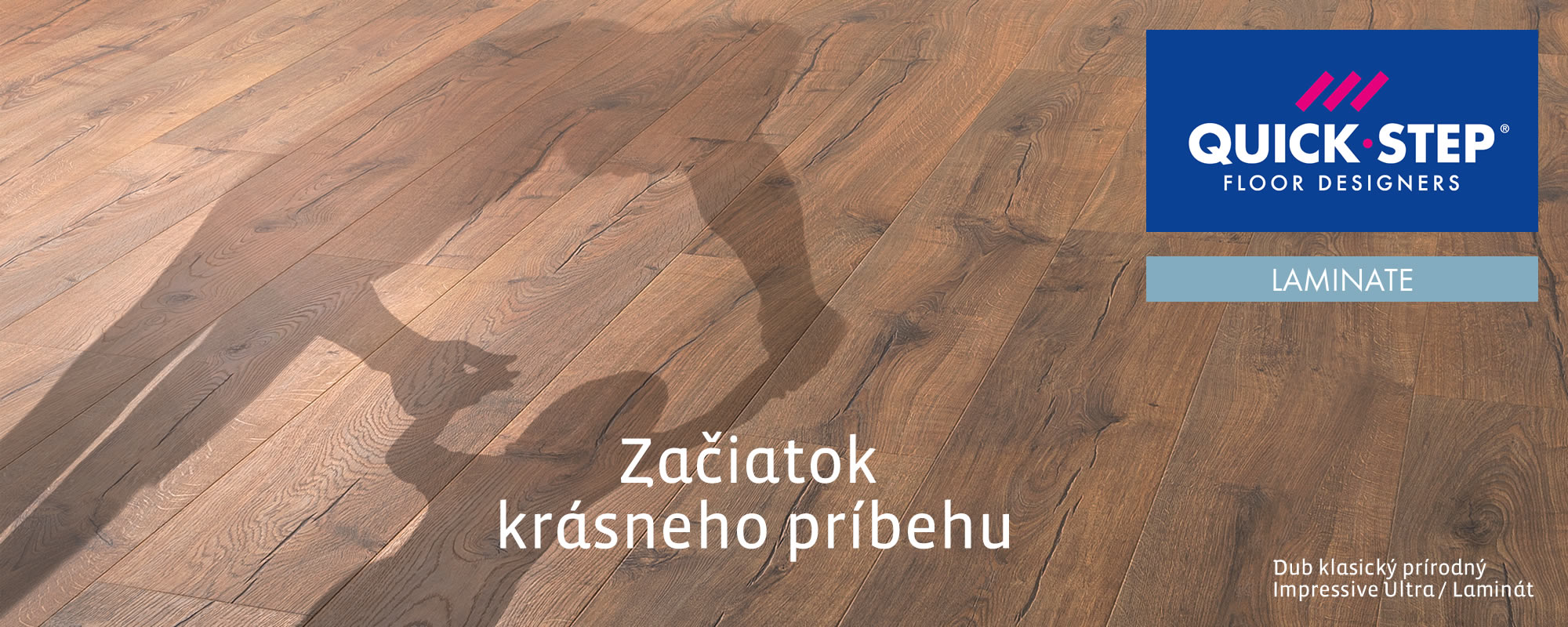 Laminátové podlahy Quick Step